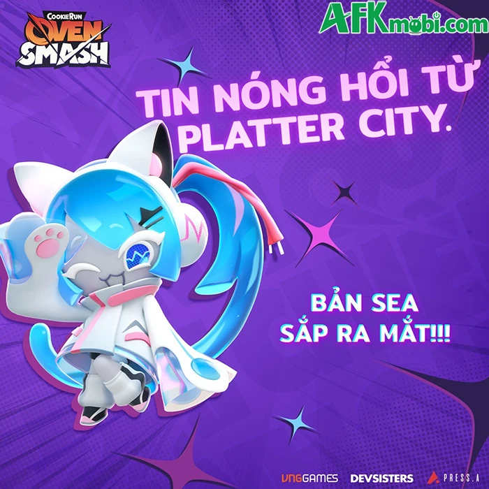 CookieRun: Bánh Quy Đại Chiến được VNG phát hành đa quốc gia